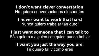 ♥ Just The Way You Are ♥ Tal Y Como Eres ~ Billy Joel - Letra en inglés y español