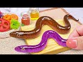 Best Of Japanese Recipe 🏮 Miniature Japanese Grill Eel At Home | ASMR Cooking Mini Food