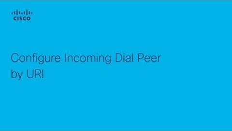 CUBE-Configure Incoming Dial Peer| Subscribe for more videos #ucce #contactcentre #cisco #technology