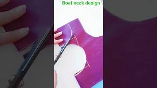 |boat neck design| #fashion #blousepattern @soumyafashions