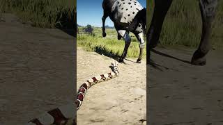 Dramatic Survival Skills in Rdr2 S126 😱#shorts