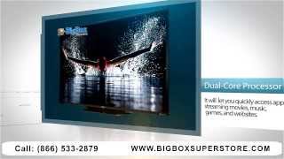 SHARP 90 inch CLASS LED SMART 3D TV LC90LE657U
