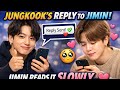 Army Splashy Jungkook Gave Jimin A Reply Signal Through His Cellphone Jimin Read Slowly