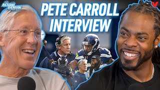 Celebrity Pete Carroll on his Seahawks legacy, Super Bowl loss, rivalry w/ Patriots | Richard Sherman Podcast Wealth