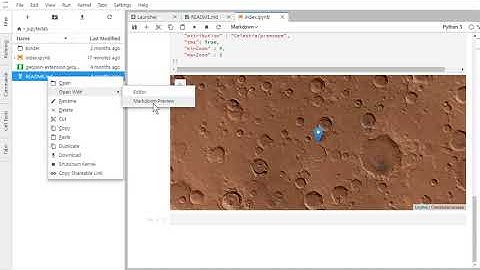 JupyterLab Open With