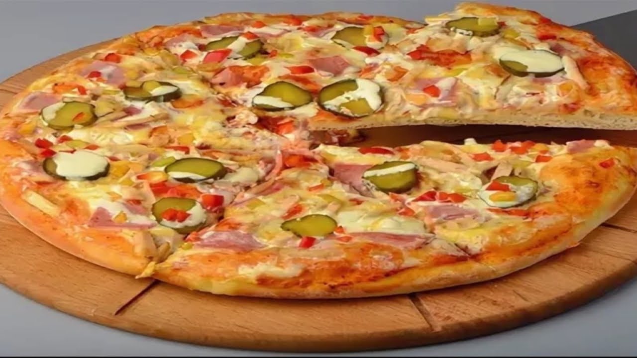 Греческая пицца.