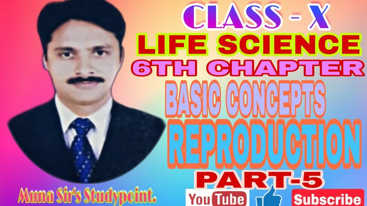 CLASSX LIFE SCIENCE REPRODUCTION 6TH CHAPTER ODIA YouTube