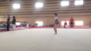 体操「ゆか」小5　gymnastics