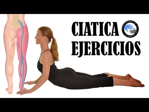 Ejercicios para la ciatica por hernia discal, alivia el dolor en un minuto