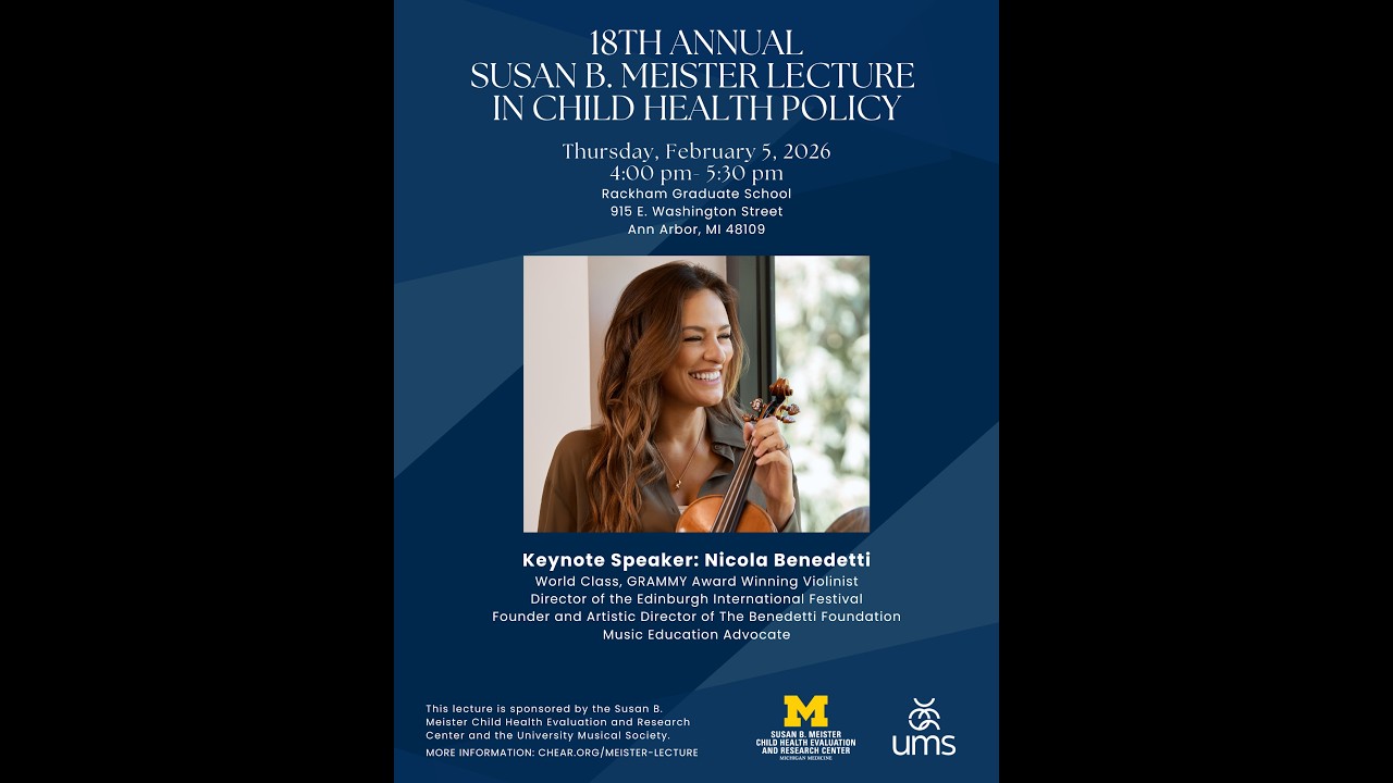 2026 CHEAR Meister Lecture