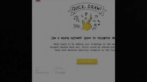 Drawin on https://quickdraw.withgoogle.com/