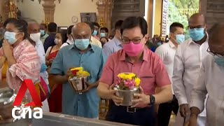 Over 12,000 Hindu devotees in Singapore celebrate Thaipusam at Sri Thendayuthapani Temple