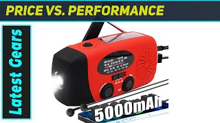 `Alertsync 5000mAh NOAA Radio: The Ultimate 2024 Emergency & Outdoor Companion!