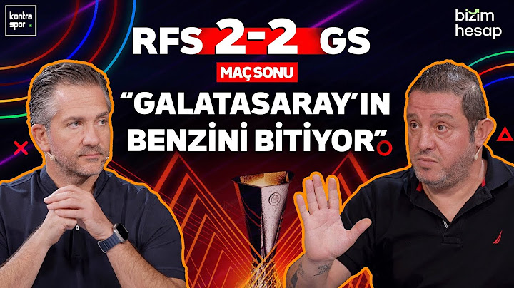 CANLI | Rigas Skola - Galatasaray Maç Sonu | Nihat Kahveci, Nebil Evren | Kontratak