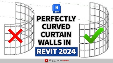 How To Create Perfectly Curved Curtain Walls In Revit