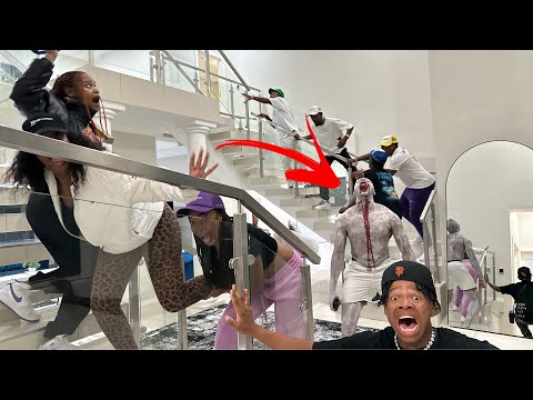 GHOST IN THE HOUSE PRANK! (SCARY)