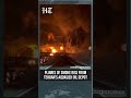 Massive Fire Erupts At Aqdasieh Fuel Depot In Tehran After Israeli Strike Iran Israel War Shorts 