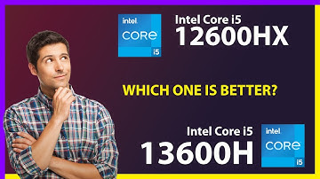 INTEL Core i5 12600HX vs INTEL Core i5 13600H Technical Comparison