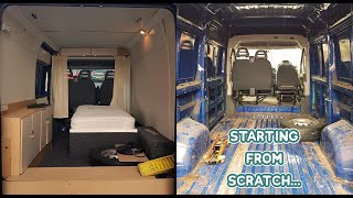 GUTTING the old CAMPERVAN Interior - DIY Budget CAMPERVAN Conversion by Pilgrim Pods 5,620 views 4 years ago 11 minutes, 18 seconds