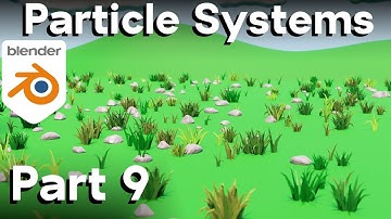Part 9-Blender Beginner Tutorial (Particle Systems) Updated Tutorial Link in Description