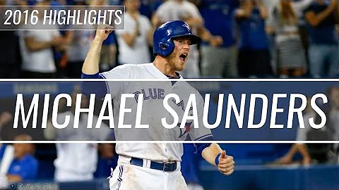 Michael Saunders - Toronto Blue Jays - 2016 Highli...