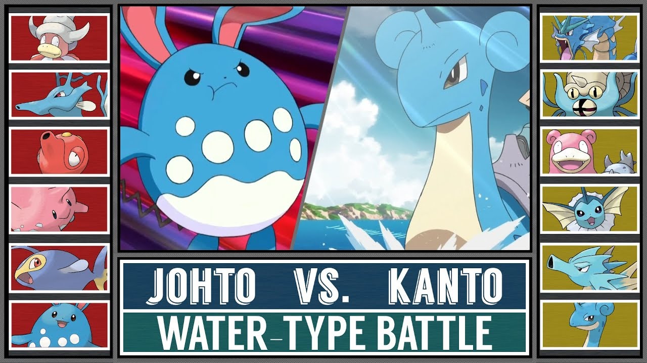 All Pokemon agua/water Bracket - BracketFights