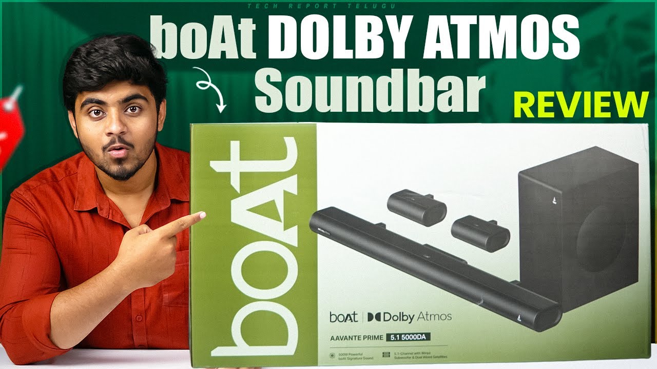 boAt Aavante Prime 5.1 5000DA (2025 Launch) Dolby Atmos Soundbar Review