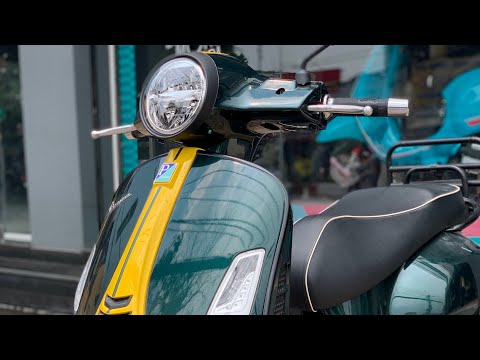 Video Vespa GTS bản Racing 150 đăng ký 2021 siêu lướt bao... - youtube