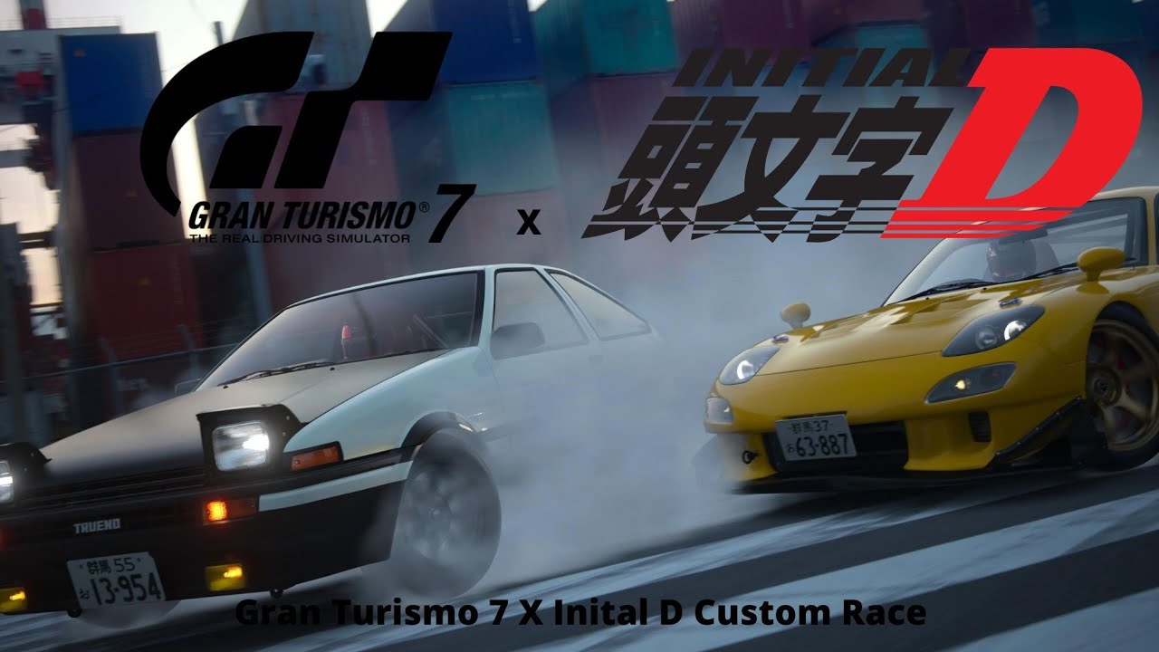 Gran Turismo 7 X Initial d Custom race - YouTube
