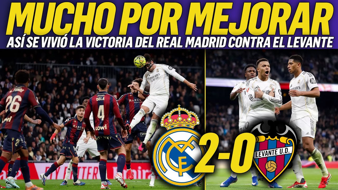 💥VICTORIA DEL REAL MADRID GRACIAS A LOS GOLES DE MBAPPÉ Y RAÚL ASENCIO