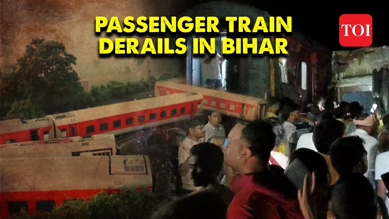 Buxar Train Accident: North East Express derails in Bihar, at least 4 killed, several injured