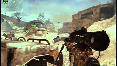 Modern Warfare 2: Afghan Spawn Sniping Tutorial