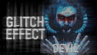 Классный ГЛИТЧ эффект в фотошопе (glitch effect)