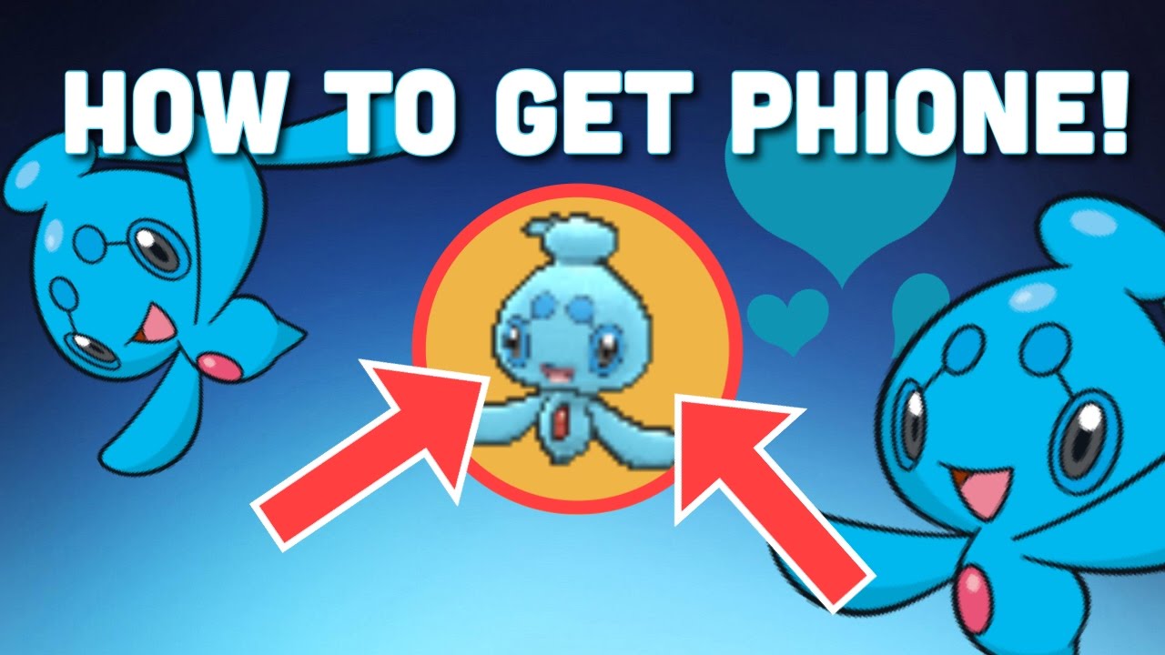 Pokemon Brick Bronze How To Get Phione Youtube