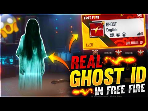 Free Fire Real Ghost I'Ds😱 - Garena Free Fire