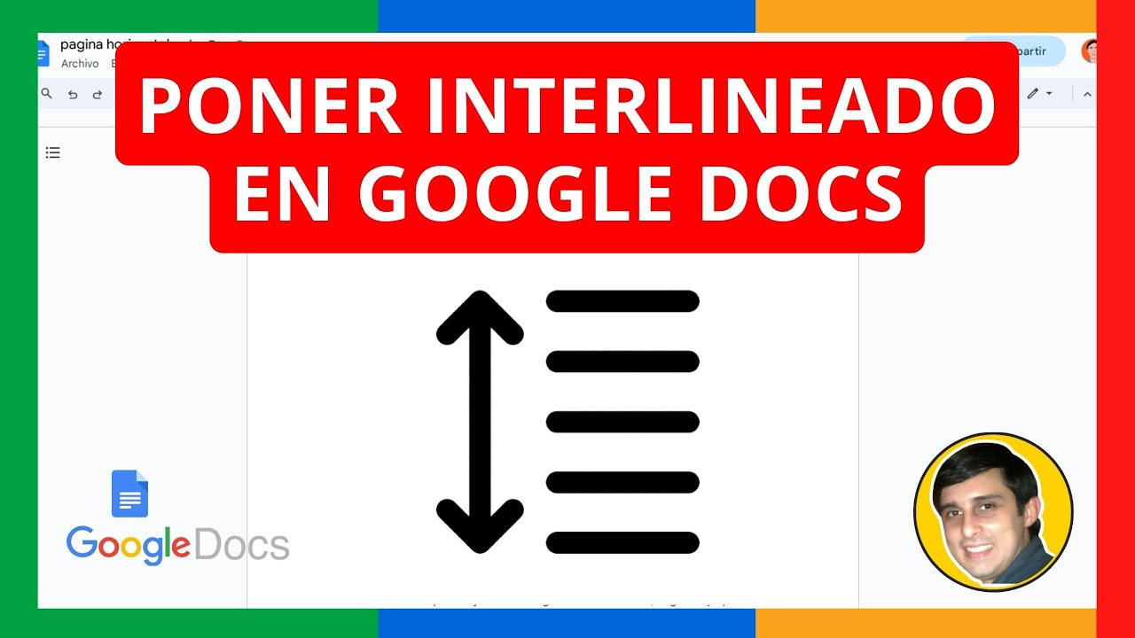 Cómo PONER INTERLINEADO en GOOGLE DOCS - YouTube