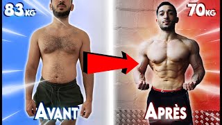 MA TRANSFORMATION PHYSIQUE - Raptor Daily