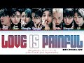 Stray Kids (스트레이 키즈) "love is painful (愛をくれたのに、なぜ) [Aiwokuretanoninaze]" Lyrics (Color Coded Lyrics)