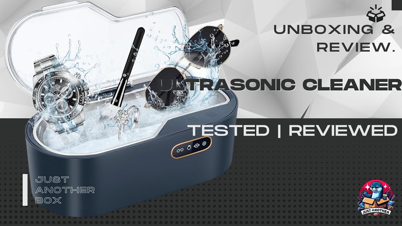 Ultrasonic Cleaner Review 45kHz Ultrasonic Cleaning Device for