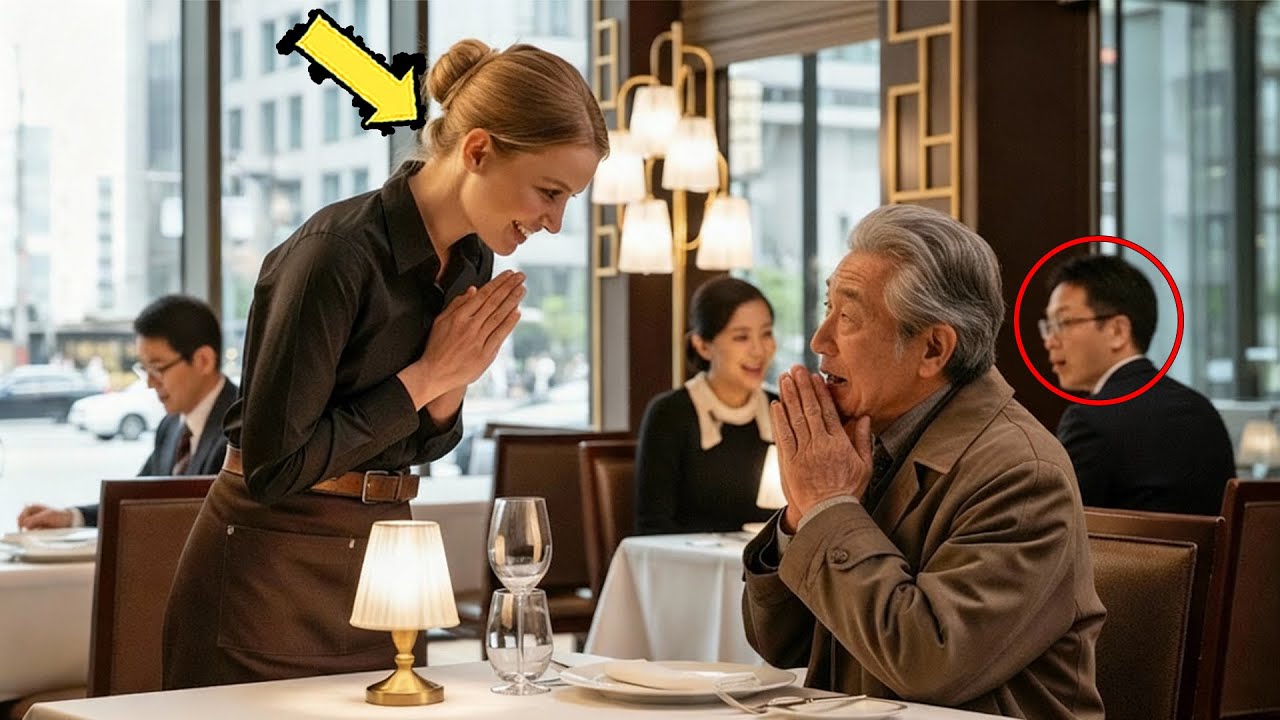 Niemand hielp de Japanse miljardair, tot de serveerster hem in het Japans begroette
