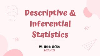 Descriptive Statistics Vs. Inferential Statistics | Definitions and Difference