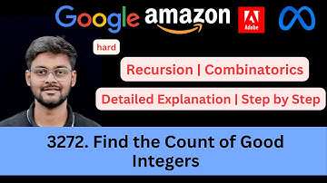 LeetCode 3272 Find the Count of Good Integers | Hard | Math | Combinatorics | Detailed Explanation 🔥