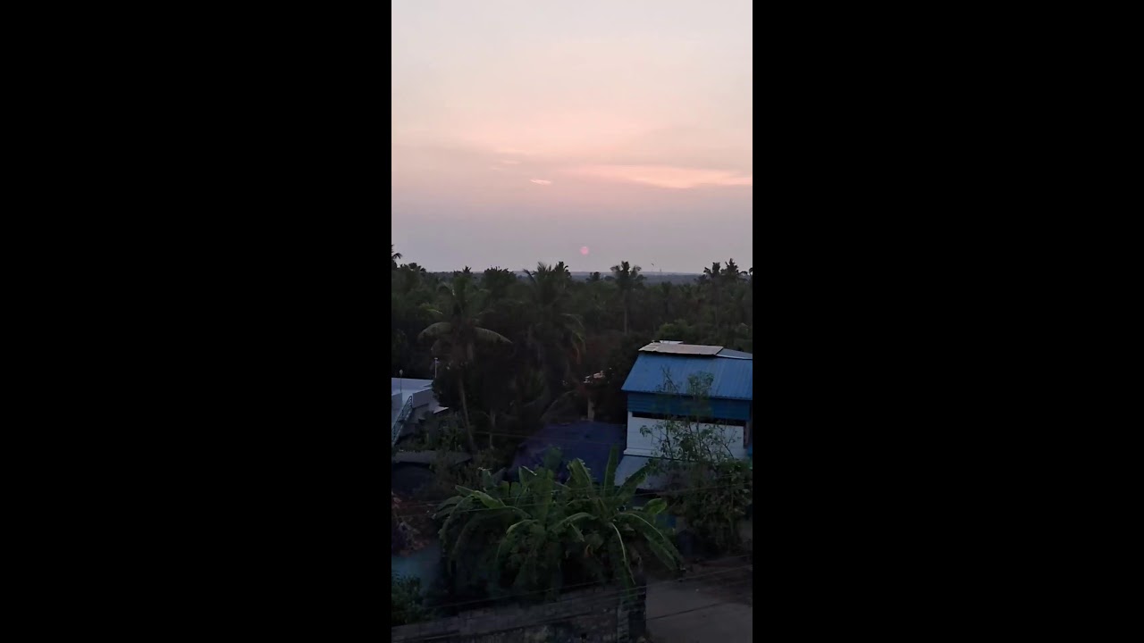 சூரியன் மறையும் காட்சி