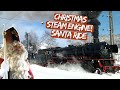 We Rode a Historic Steam Train With Santa Around Germany | Munich, Germany