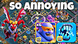 Super Bowler Smash + Dragon Duke Frustrations TH18 ( Clash of Clans )