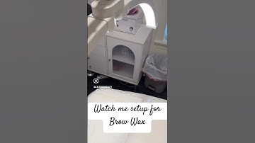 Brow Wax Setup #browwax #esthetician #memphis