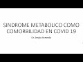 SÍNDROME METABÓLICO COMO COMORBILIDAD EN COVID-19 (Dr. Sergio Acevedo)