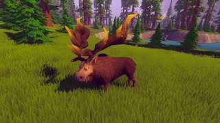 Stylized Moose Boss + 36 Animations