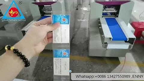 Card Packing Machine Flow Pack Flow Wrapping Machine Card Flow Pack machine with Sterilization