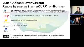 Lunar Surface Science Workshop: CLPS Overview and Early CLPS... - Ariel Deutsch, Jennifer Heldmann